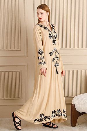 Embroidery Detailed Dress