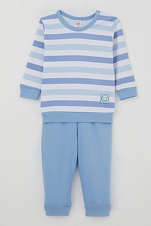 Erkek Bebek Pijama Takımı Omuzdan Patlı Sevgi Temalı Emoji Armalı Karışık Renk (4 Ay-1 Yaş) Erkek Bebek Pijama Takımı Omuzdan Patlı Sevgi Temalı Emoji Armalı Karışık Renk (4 Ay-1 Yaş)