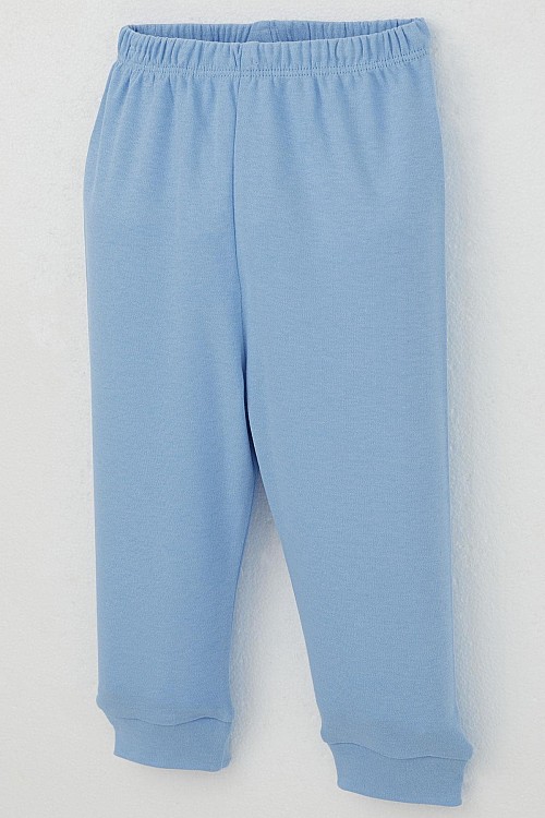 Erkek Bebek Pijama Takımı Omuzdan Patlı Sevgi Temalı Emoji Armalı Karışık Renk (4 Ay-1 Yaş)