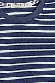 Erkek Çocuk Tişört Çizgili Koyu Mavi (4-8 Yaş)