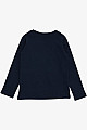 Erkek Çocuk Uzun Kollu Tişört Basic Lacivert (9-14 Yaş)