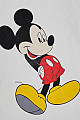 Erkek Çocuk Uzun Kollu Tişört Mickey Mouse Baskılı Ekru (4-8 Yaş)