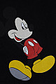Erkek Çocuk Uzun Kollu Tişört Mickey Mouse Baskılı Siyah (4-8 Yaş)