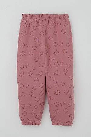 Kız Bebek Pijama Takımı Tatlı Elmacık Rüyası Gülkurusu (9 Ay-3 Yaş)