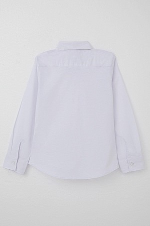 Kız Çocuk Gömlek Belden Oturtma Düğmeli Arma Detaylı Beyaz (8-12 Yaş) Kız Çocuk Gömlek Belden Oturtma Düğmeli Arma Detaylı Beyaz (8-12 Yaş)