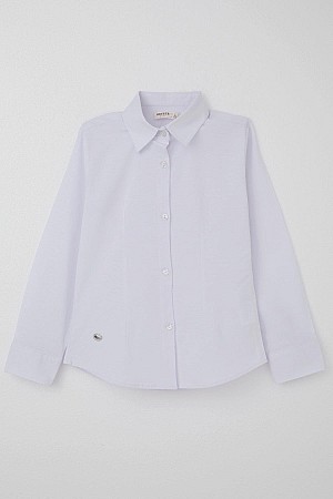 Kız Çocuk Gömlek Belden Oturtma Düğmeli Arma Detaylı Beyaz (8-12 Yaş) Kız Çocuk Gömlek Belden Oturtma Düğmeli Arma Detaylı Beyaz (8-12 Yaş)