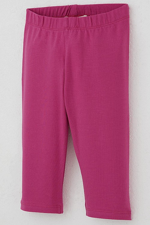 Kız Çocuk Kapri Taytlı Takım Çiçekli Kız Baskılı Ekru (1.5-5 Yaş)