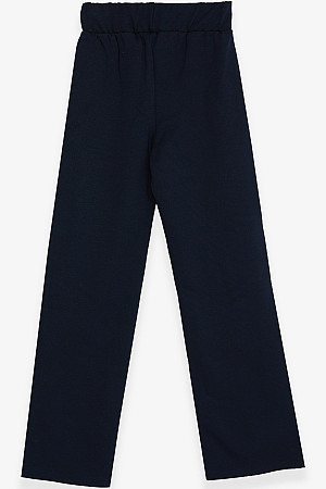 Girl&#39;s Trousers Basic Navy Blue (Age 8-14)