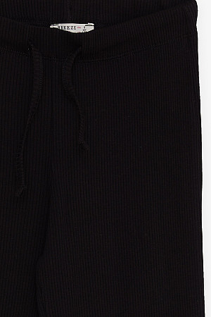 Girl&#39;s Trousers Camisole Ribbed Black (Age 8-14)