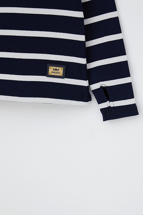 Kız Çocuk Pantolonlu Takım Parmak Geçmeli Arma Detaylı Lacivert (8-14 Yaş)