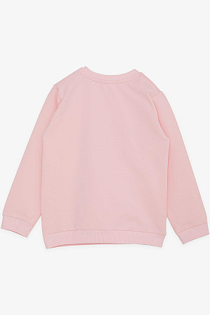 Girl&#39;s Sweatshirt Unicorn Embroidery Printed Pink (1.5-5 Years)