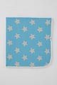 Yenidoğan Bebek Battaniyesi Yıldız Desenli Mavi (Standart)