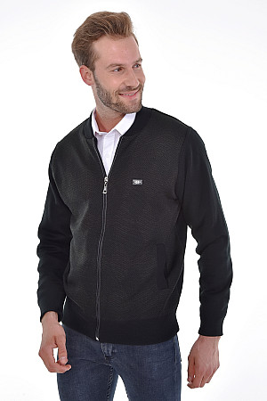 Dominion Collar MEN&#39;S KNIT LINED JACKET
