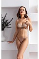 STRAPLEZ, DESTEKSİZ, LOTUS SÜTYEN VE SLİP KÜLOT TAKIM CAPPUCİNO (MGP31911)
