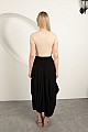 Çilek Viskon Kumaş Basic Crop-Bej