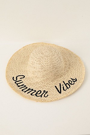 Straw Women&#39;s Hat-Beige