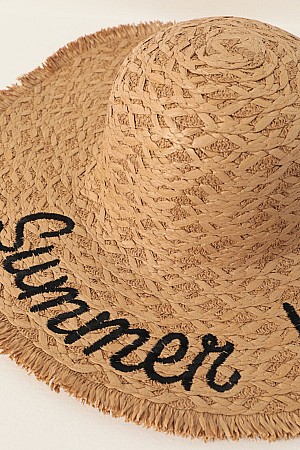 Straw Women&#39;s Hat-Camel