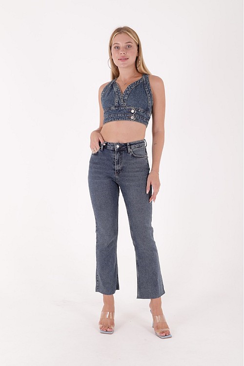 Mom Fit Kot Pantolon 1706-62-(26-31)