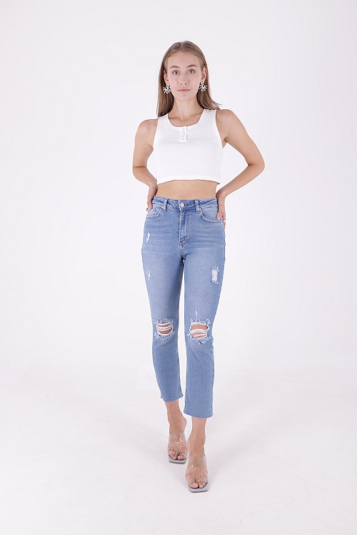Mom Fit Kot Pantolon 1900-15-(26-31)
