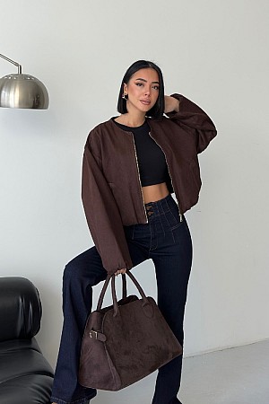 Lastikli Bomber Ceket 6198-78-(SL-3)