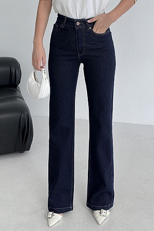 Dikişli Paça Relax Kot Pantolon 7026-17B(32-36) Dikişli Paça Relax Kot Pantolon 7026-17B(32-36)