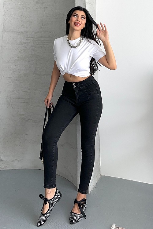 Pensli Skinny Kot Pantolon 7053-23-(27-32)