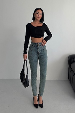 Pensli Skinny Kot Pantolon 7053-62-(27-32)