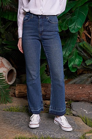 Flare Kot Pantolon 7104-01-(26-31)
