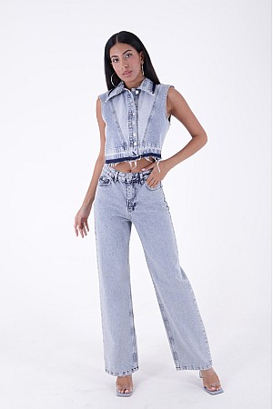 Bol Paça Relax Kot Pantolon 718-08-(S-L-3)
