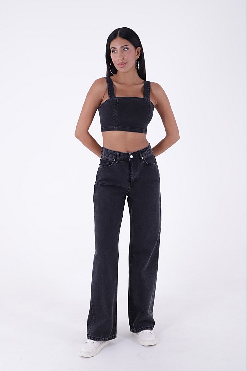 Bol Paça Relax Kot Pantolon 718-23-(28-33) Bol Paça Relax Kot Pantolon 718-23-(28-33)