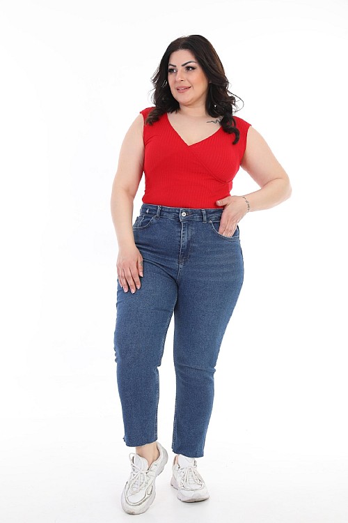 Mom Fit Kot Pantolon 764-01B(32-36) Mom Fit Kot Pantolon 764-01B(32-36)