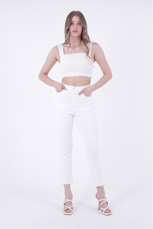 Mom Fit Kot Pantolon 764-50-(28-33) Mom Fit Kot Pantolon 764-50-(28-33)