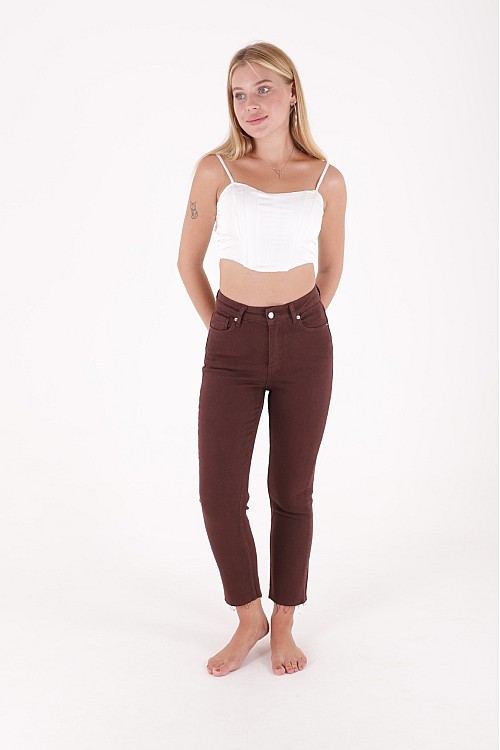 Mom Fit Kot Pantolon 764-78-(26-31) Mom Fit Kot Pantolon 764-78-(26-31)