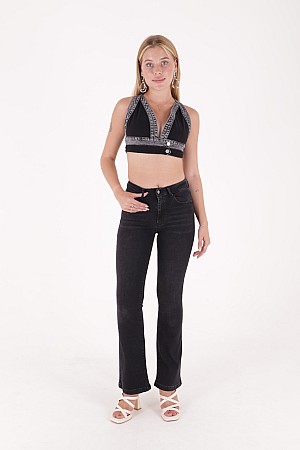 İspanyol Skinny Kot Pantolon 867-03-(27-32)