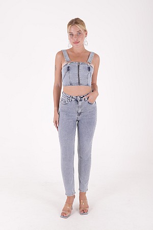 Comfort Slim Kot Pantolon 896-08-(26-28)