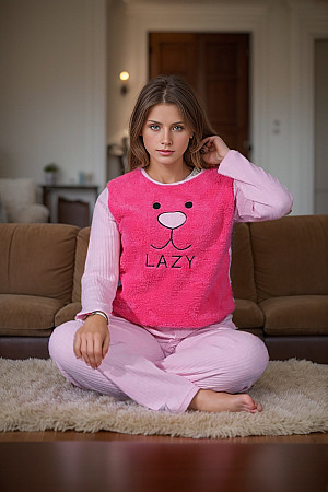 Peluş Pijama Takımı