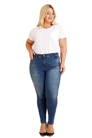Yıpratmalı Kot Pantolon 519-02-(34-40)