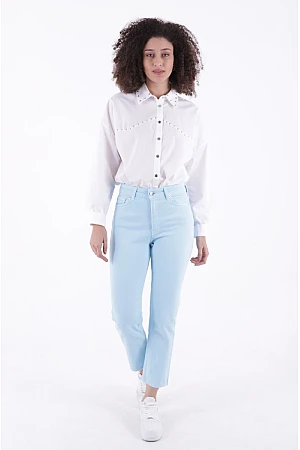 Mom Fit Kot Pantolon 764-71-(28-33)